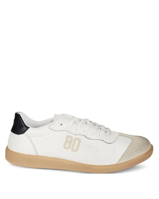 Be980 White Baskets Harvard En Cuir for men