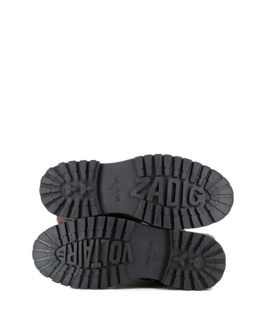 Zadig & Voltaire Brown 50Mm Wing Boots