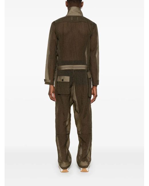Henrik Vibskov Green Middle Jumpsuit for men
