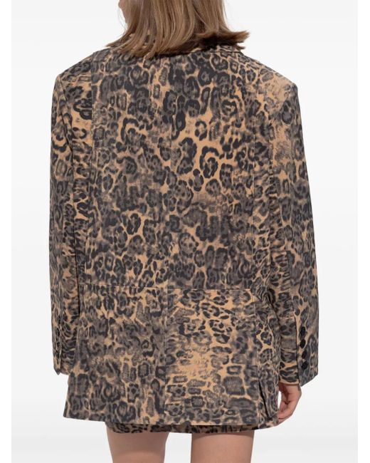 Blazer Leane Gestuz en coloris Brown
