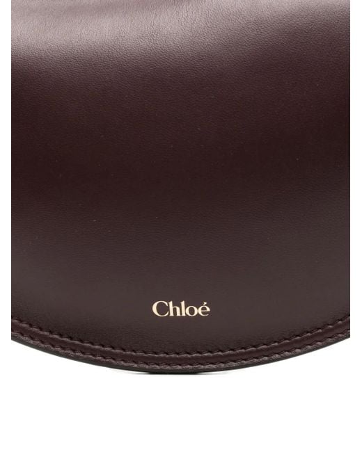 Chloé Brown Icon Schultertasche
