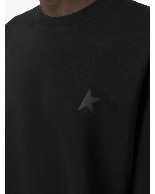 Golden Goose Deluxe Brand Black Star Archibald Crew Sweat for men