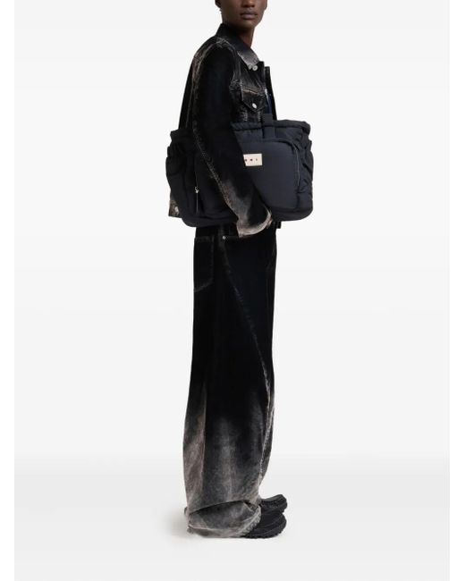 Marni Black Ombré Denim Jacket for men