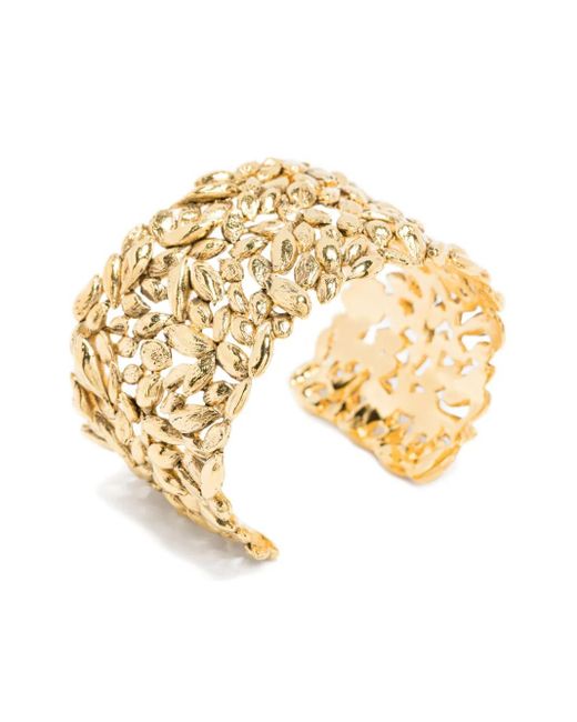 Aurelie Bidermann Metallic Difebda Cuff Bracelet
