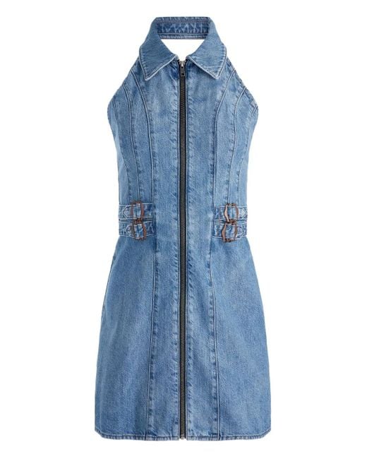 Robe Axelle À Coupe Courte Alice + Olivia en coloris Blue