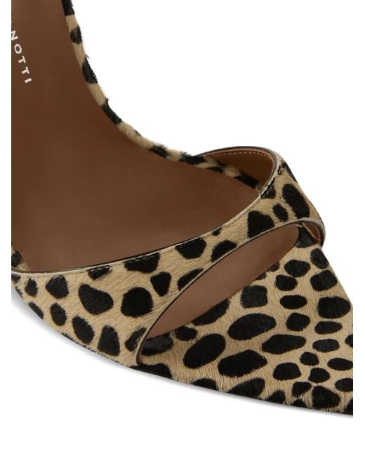 Giuseppe Zanotti Metallic Intriigo Strap Savage 105 Sandals