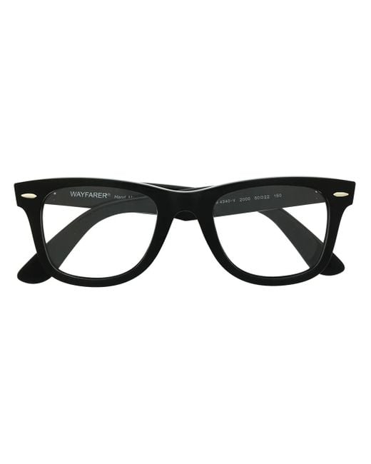 Ray-Ban Black Bold Frame Glasses