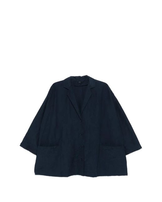 Apuntob Blue Patch-Pocket Shirt