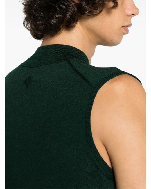 Ballantyne Green Basolan Wool Vest for men