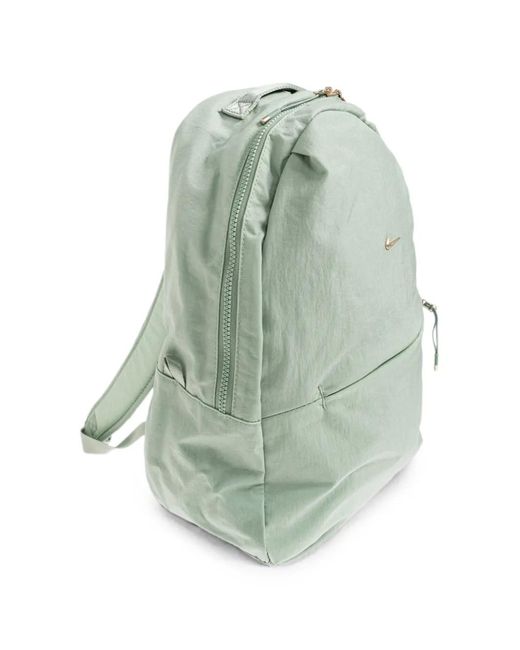 Nike Green Aura Logo-Plaque Crossbody Bag