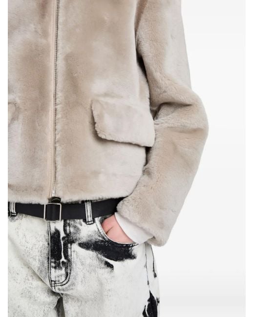 Proenza Schouler Natural Scarlett Shearling Jacket