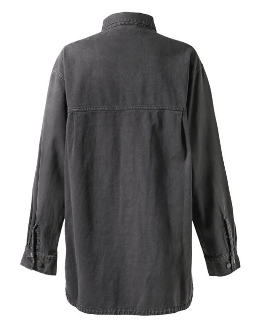 Chemise En Jean Entire studios en coloris Gray