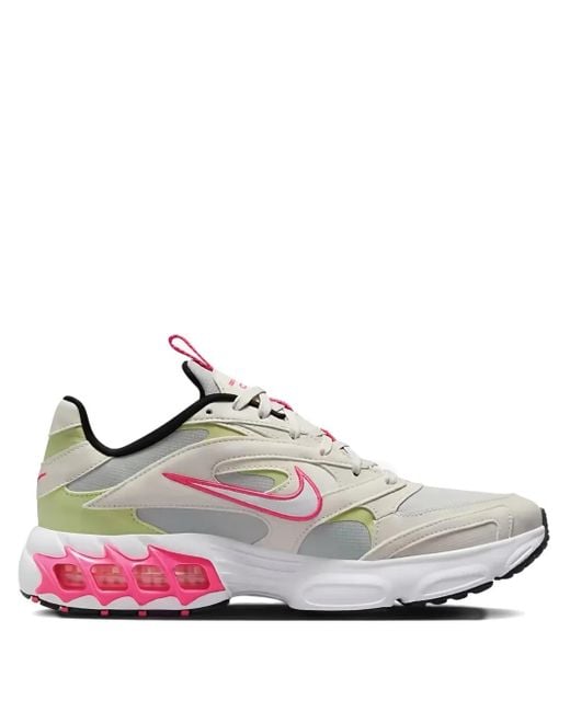 Nike White Zoom Air Fire Lace-Up Sneakers