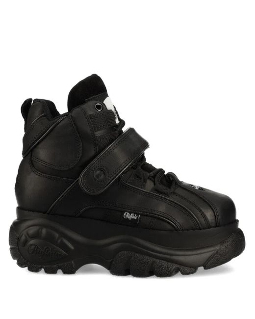 Buffalo Black Classic High Chunky Sneakers