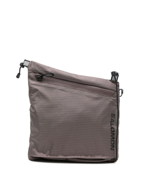 Salomon Gray Acs Pouch 2 Messenger Bag for men