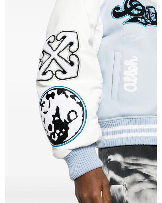 Off-White c/o Virgil Abloh Blue Jacket