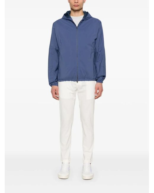 Herno Blue Smart Tech Jacket for men