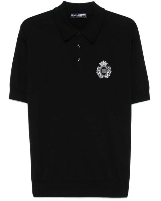 メンズ Dolce & Gabbana ポロシャツ Black