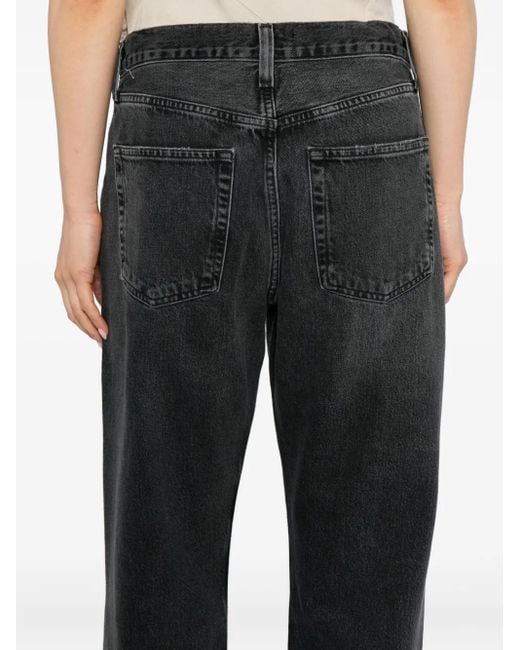 Jeans Kelly di Agolde in Gray