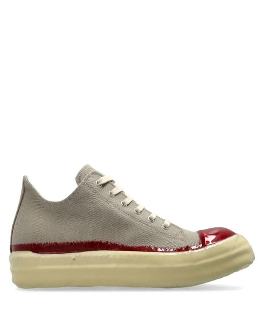Zapatillas de lona Rick Owens de hombre de color Brown