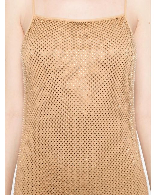 Marella White Embellished Slip Dress