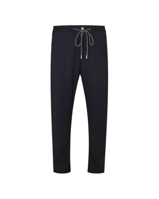 Tombolini Blue Zero Gravity Drawstring-Waist Trousers for men