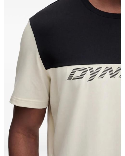 Dynafit White Crew-Neck T-Shirt for men