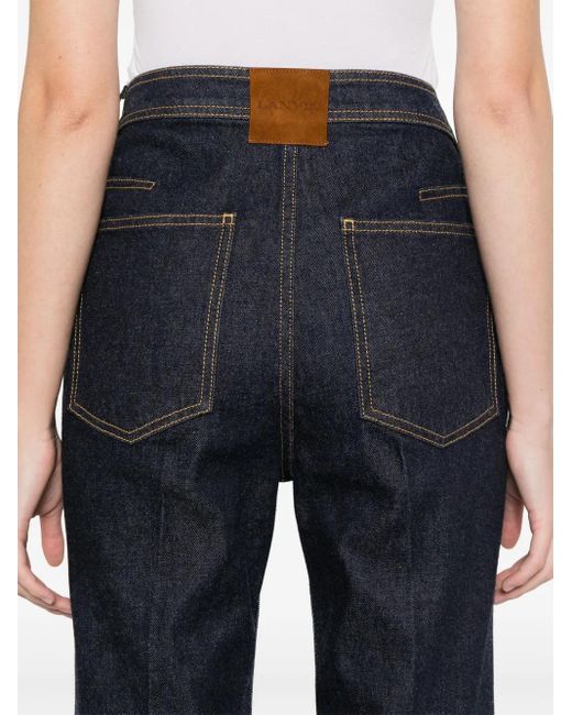 Lanvin Blue Flared Jeans