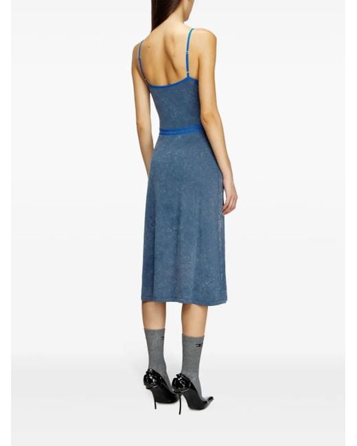 Abito Midi D-Wow di DIESEL in Blue
