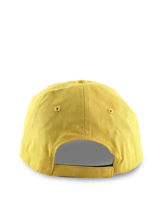 Boss Yellow Logo Patch Cap for men