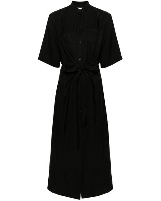 Christian Wijnants Black Dabika Knot-detail Dress