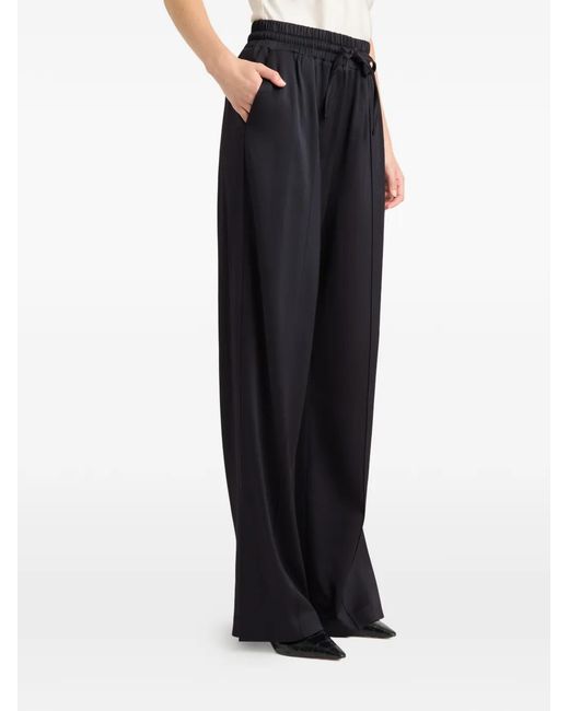 Cinq À Sept Blue Damoni Drawstring Slit Trousers