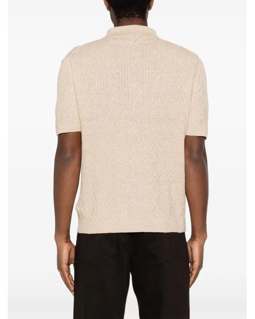 Daniele Fiesoli White Buttoned Pocket Linen Jacket for men