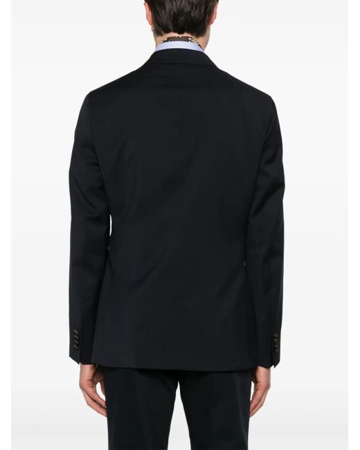 Etro Blue Wool Blazer for men