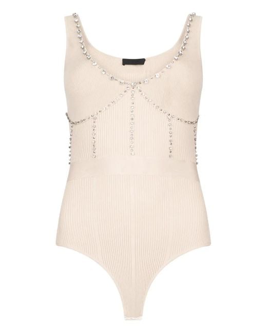 Liu Jo White Embroidery Bodie
