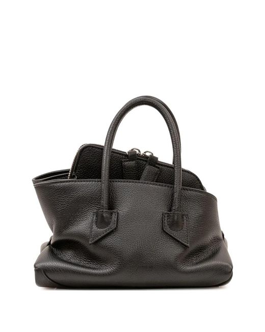 The Attico Black The Walk Mini