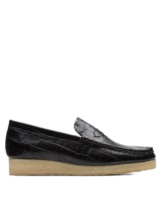 Clarks Black Wallabee Loafers