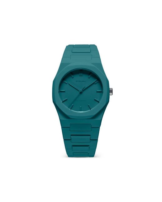 Reloj Polycarbon de 37 mm D1 Milano de color Green