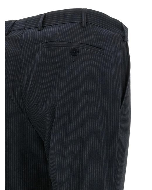 Pal Zileri Blue Pinstriped Suit for men