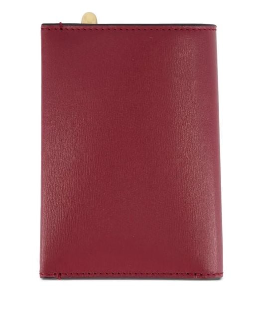 Givenchy Purple Pinch Leather Wallet