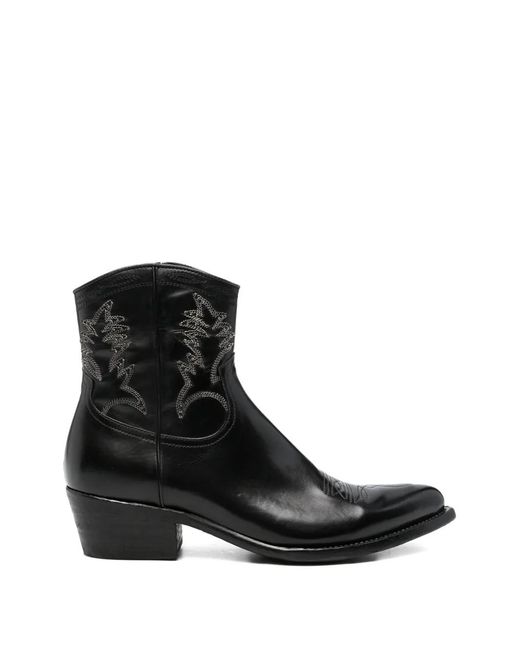 Botas Bordadas Eraldo de hombre de color Black