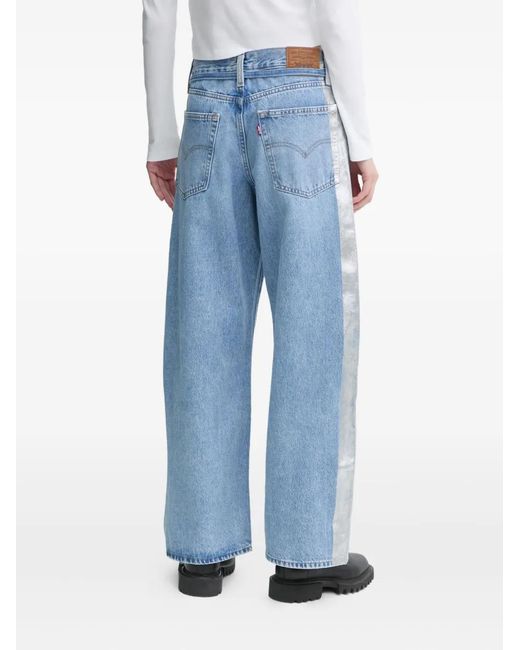 Levi's Blue Side-Panel Jeans