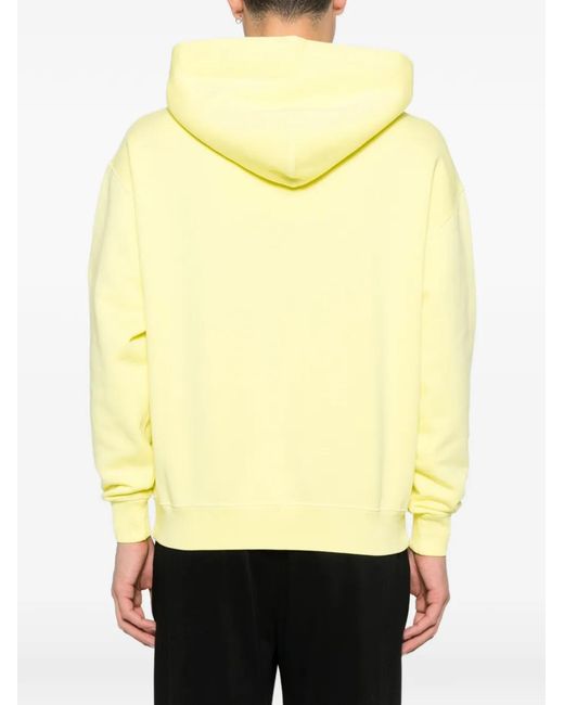Tom Ford Yellow Drawstring Hoodie for men