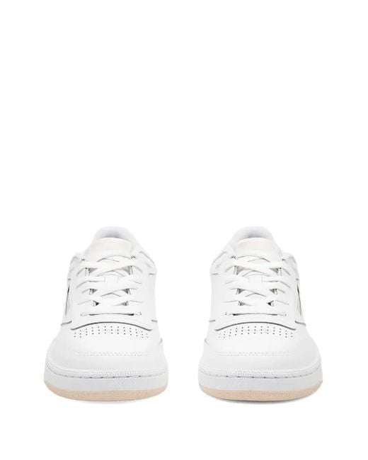 Baskets Club C 85 En Cuir Reebok en coloris White