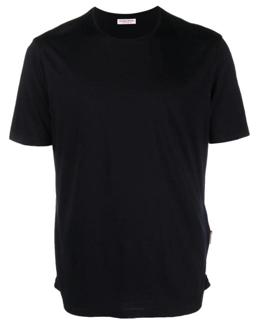 Orlebar Brown Black Ob Merino T-Shirt for men