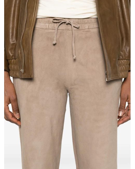 Arma White Drawstring Trousers