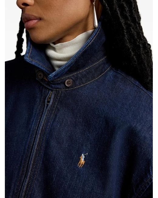 Polo Ralph Lauren Blue Bubble Denim Jacket