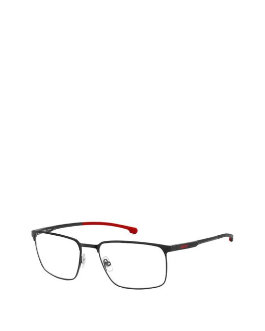 Carrera Black Rectangle-Frame Glasses for men