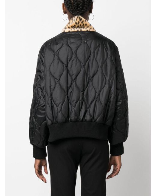 Bomber jacket cheap with contrasting collar