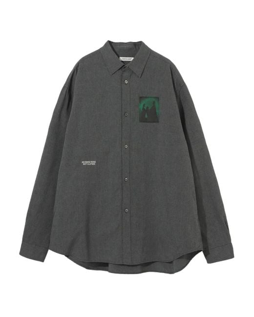 Undercover Hemd Mit Patch-Detail in Gray für Herren